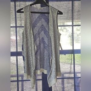 Charming Charlie Blue Vest